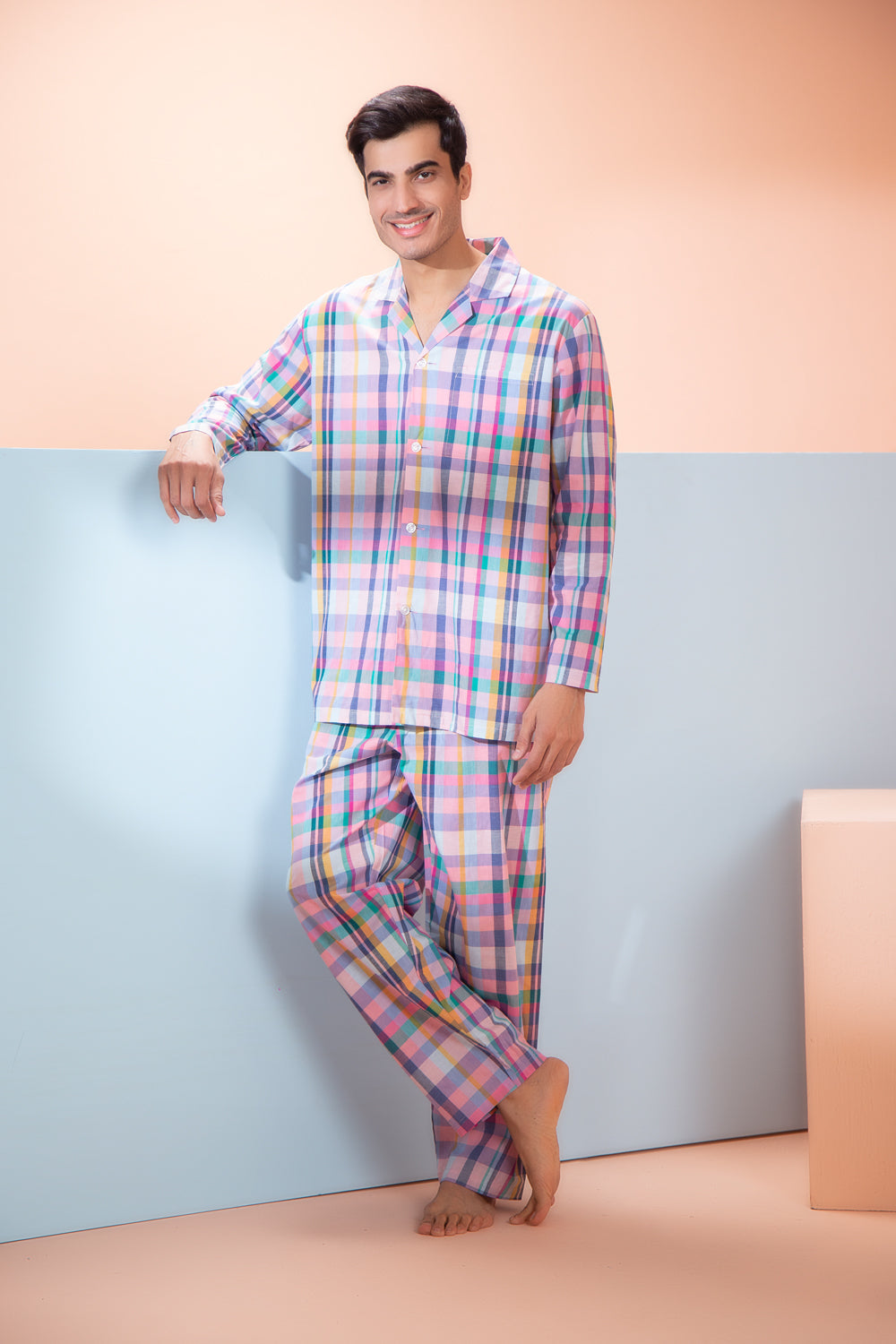 Sleepytots– Funkey Rabbits Designer Men Night Suit | Men Night Dress | Men  Night wear |Cotton Men Night Pant Multicolour : Amazon.in: Clothing &  Accessories